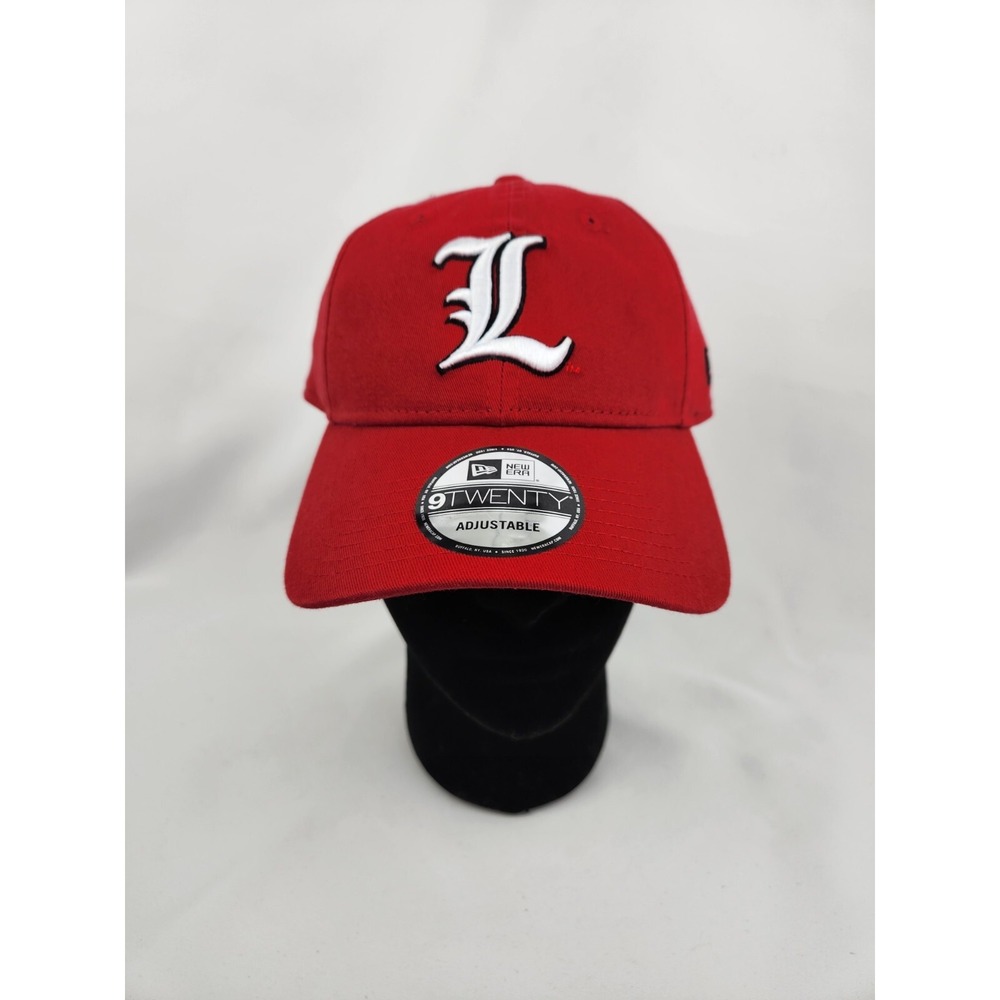 Men's New Era Red Louisville Cardinals Team Core 9TWENTY Adjustable Hat